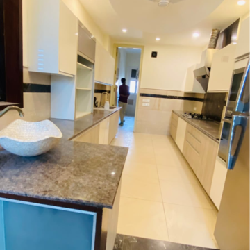 Kitchen in 3 BHK Apartment at Puri Diplomatic Residences, New Palam Vihar Phase 3 – for Sale