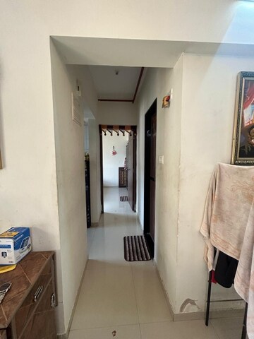 Building Lobby in 1 BHK Apartment at Raunak Heights, Ghodbunder Road – for Sale