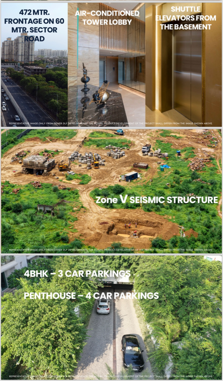 Garden, dlf-privana 4 Bedroom 3577 Sq.Ft. Apartment In Sector 77 Gurgaon 7533110