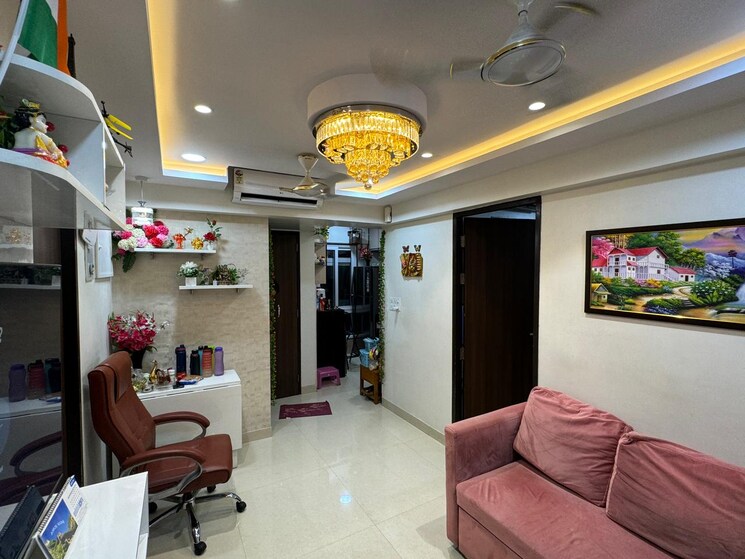 Living Room, hubtown-harmony 1 Bedroom 525 Sq.Ft. Apartment In Matunga Mumbai 7533123