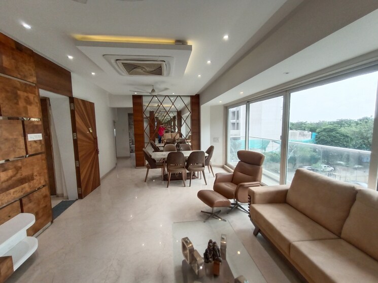 Living Room, galaxy-aura 3 Bedroom 2100 Sq.Ft. Apartment In Nerul Sector 6 Navi Mumbai 7533320