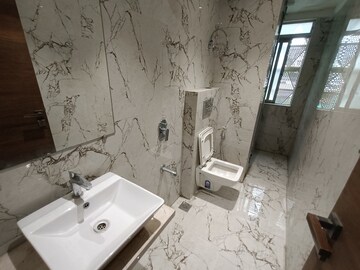 Bathroom in 3 BHK Apartment at Galaxy Aura, Nerul Sector 6 – for Sale