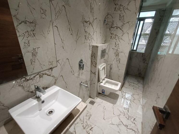 Bathroom, galaxy-aura 3 Bedroom 2100 Sq.Ft. Apartment In Nerul Sector 6 Navi Mumbai 7533320