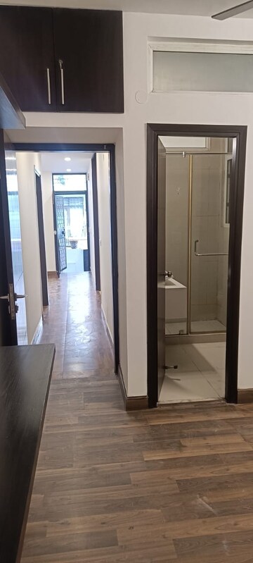Building Lobby in 3 BHK Builder Floor at Chittaranjan Park – for Sale