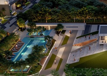 Swimming Pool in 3 BHK Apartment at DNR Parklink, Chikkagubbi Village – for Sale