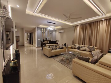 Living Room in 3 BHK Apartment at Maya Green Lotus Utsav, International Airport Road – for Sale
