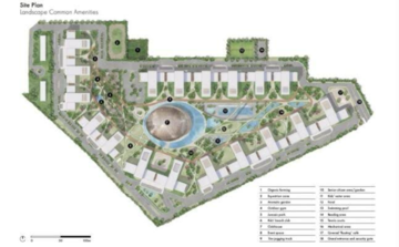 Master Plan in 3 BHK Apartment at Elan The Presidential, Sector 106 – for Sale