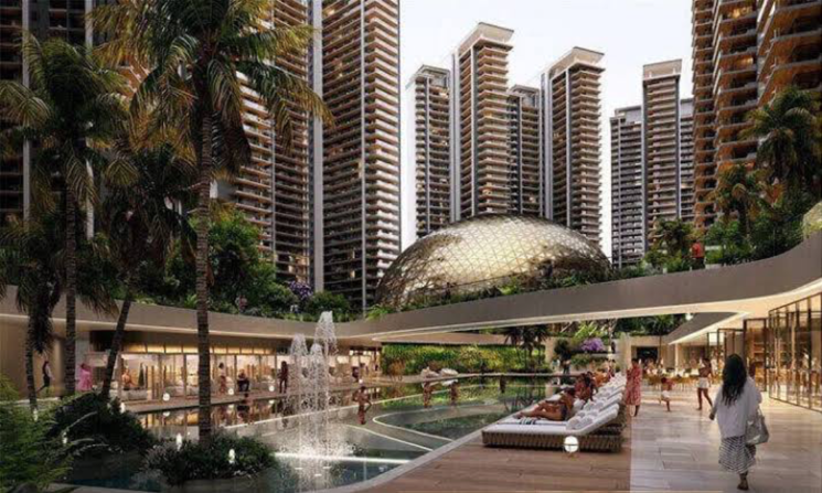 Exterior View, elan-the-presidential 3 Bedroom 2700 Sq.Ft. Apartment In Sector 106 Gurgaon 7534453