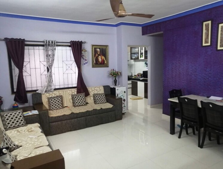 Living Room, vishal-view 2 Bedroom 850 Sq.Ft. Apartment In Wadgaon Sheri Pune 7534866