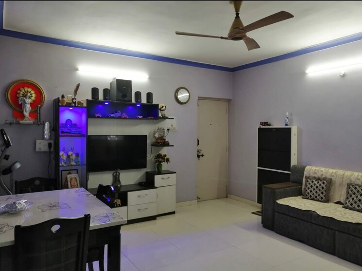 Living Room, vishal-view 2 Bedroom 850 Sq.Ft. Apartment In Wadgaon Sheri Pune 7534866
