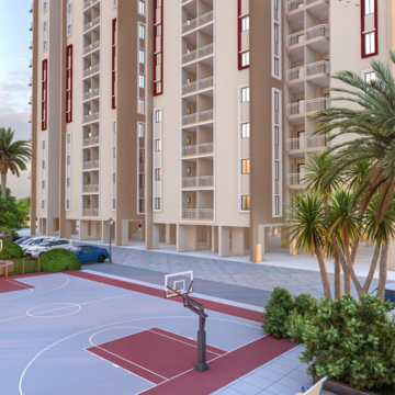 1 BHK Apartment – Exterior View View at Dragon Age Nottingham Homz, Bakkas - for Sale