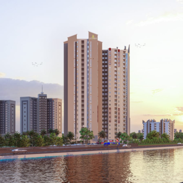 Swimming Pool in 2 BHK Apartment at Dragon Age Nottingham Homz, Bakkas – for Sale