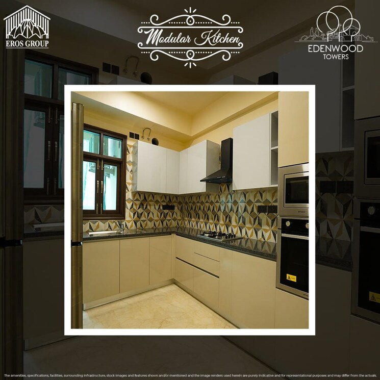 Bedroom, eros-edenwood-towers 4 Bedroom 2053 Sq.Ft. Apartment In Charmwood Village Faridabad 7535056