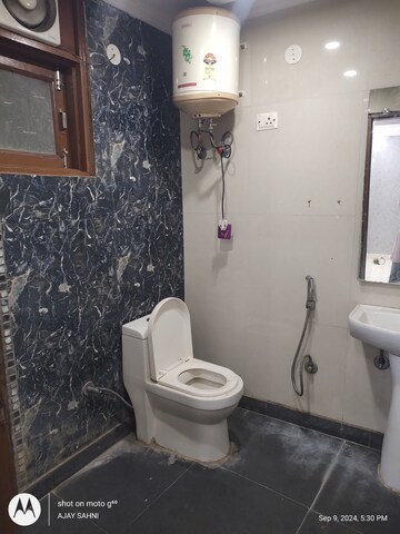 Bathroom in 2 BHK Builder Floor at Mehrauli – for Sale