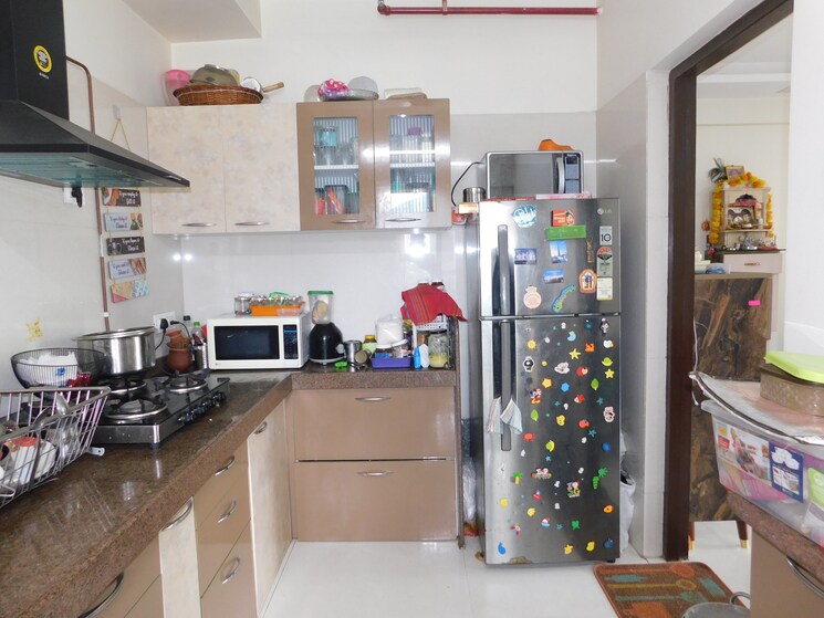Kitchen, rutu-city 2 Bedroom 680 Sq.Ft. Apartment In Kasarvadavali Thane 7535179