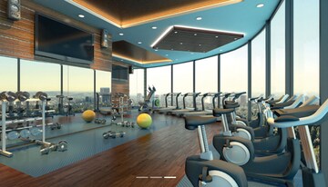 Gym in 1 BHK Apartment at Rise Organic Ghar, Lal Kuan – for Sale
