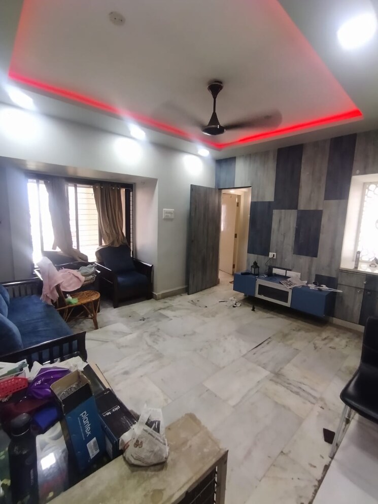 Living Room, palm-springs-chs-airoli 1 Bedroom 628 Sq.Ft. Apartment In Airoli Sector 7 Navi Mumbai 7536367