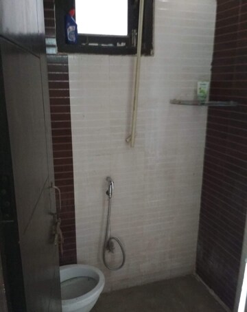 Bathroom in 1.5 BHK Builder Floor at Chattarpur – for Sale