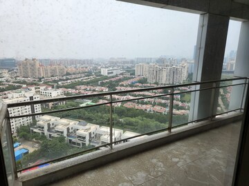 Balcony in 4 BHK Apartment at Tata Primanti-Tower Residences, Sector 72 – for Sale