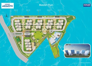 Master Plan in 3 BHK Apartment at Honer Aquantis, Gopanpally – for Sale