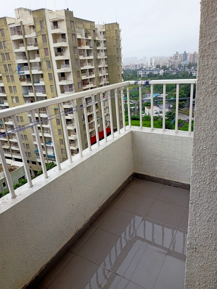 Balcony, godrej-greens 3 Bedroom 1150 Sq.Ft. Apartment In Undri Pune 7537140