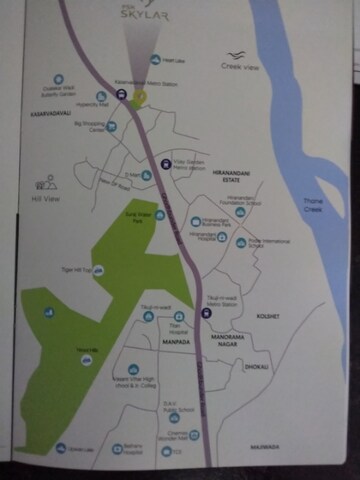 1 BHK Apartment – Map Location View at Anand Nagar - for Sale