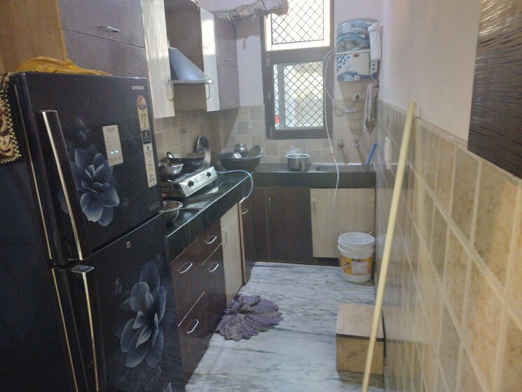 Kitchen, upavp-ganga-yamuna-and-hindon-enclave 3.5 Bedroom 1550 Sq.Ft. Apartment In Pratap Vihar Ghaziabad 7538170