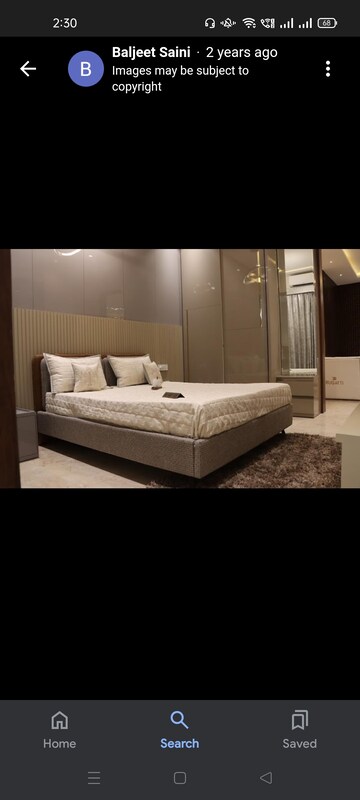 Bedroom in 3 BHK Apartment at Trishla City, Patiala Road – for Sale