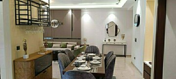 Living Room in 3 BHK Apartment at Oro Constella, Sushant Golf City – for Sale