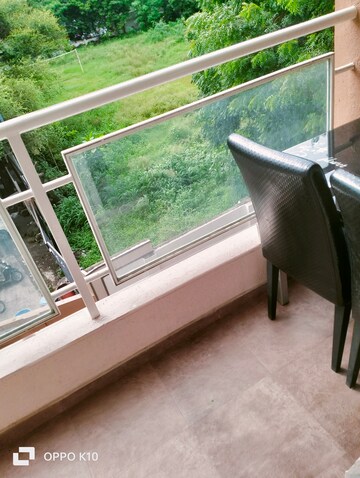 Balcony in 3 BHK Apartment at Nyati Estate, Mohammadwadi – for Sale