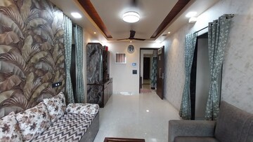 Living Room in 2 BHK Apartment at L & T Seawoods Residences Phase 1 Part A, Seawoods – for Sale