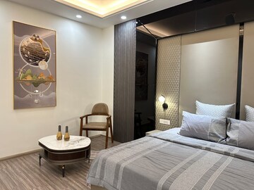 Bedroom in 3 BHK Builder Floor at Ansal API Esencia, Sector 67 – for Sale