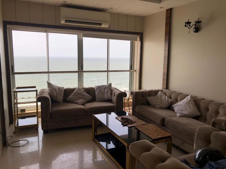 Living Room, fair-deal-ocean-360 4 Bedroom 3480 Sq.Ft. Apartment In Walkeshwar Mumbai 7539648
