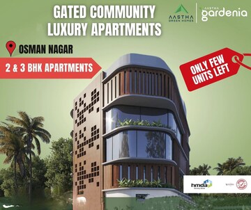 2 BHK Apartment For Resale in Aastha Gardenia Osman Nagar Hyderabad  7539714