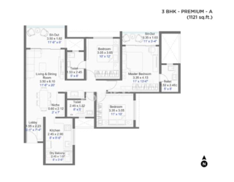 3 BHK Builder Floor For Resale in Kohinoor Satori Mahalunge Pune  7539790