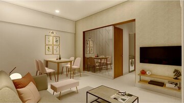 Living Room in 2 BHK Apartment at Thane West – for Sale