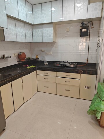 Kitchen in 3 BHK Apartment at Beverly Park, Nerul – for Sale