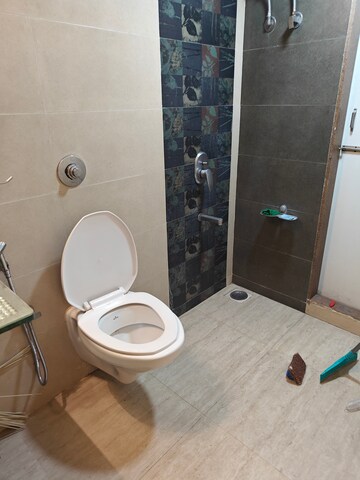 Bathroom in 3 BHK Apartment at Beverly Park, Nerul – for Sale