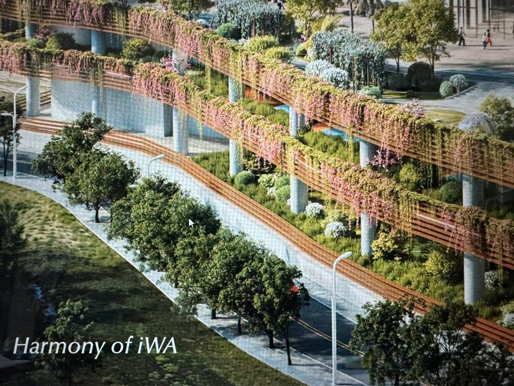 Swimming Pool, srias-iwa 3 Bedroom 2290 Sq.Ft. Apartment In Puppalaguda Hyderabad 7540181