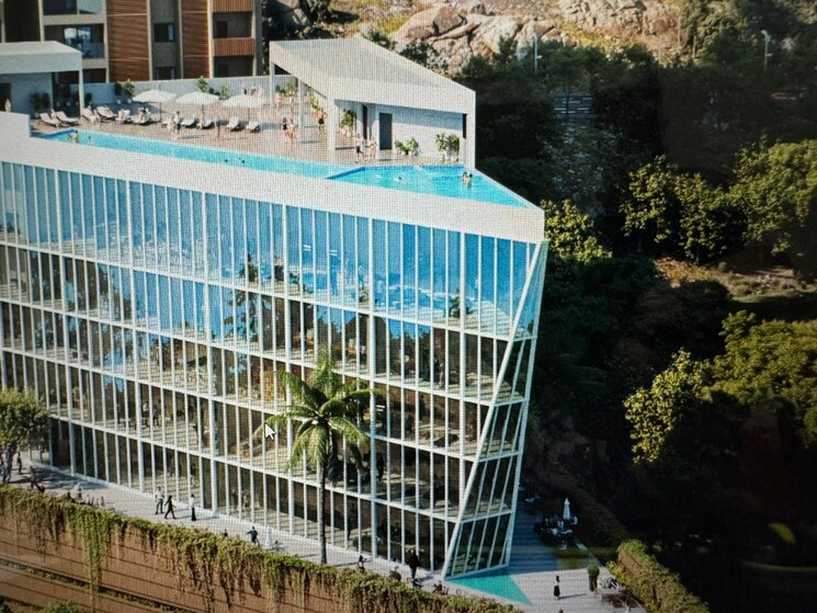 Exterior View, srias-iwa 3 Bedroom 2290 Sq.Ft. Apartment In Puppalaguda Hyderabad 7540181