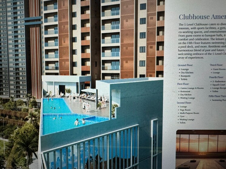 Exterior View, srias-iwa 3 Bedroom 2290 Sq.Ft. Apartment In Puppalaguda Hyderabad 7540181