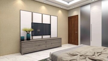 Bedroom in 3 BHK Apartment at Hermitage Centralis, Vip Road – for Sale