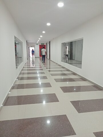 Building Lobby in 3 BHK Apartment at Pardos Okas Residency, Sushant Golf City – for Sale