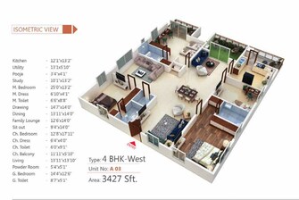 4 BHK Apartment For Resale in Ankura Urban Trilla Mokila Hyderabad  7541102