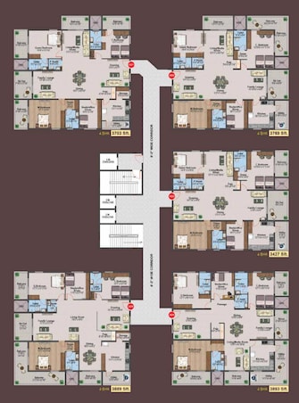 4 BHK Apartment For Resale in Ankura Urban Trilla Mokila Hyderabad  7541102