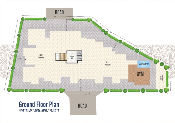 Floor Plan, vm-residency-khopoli 1.5 Bedroom 670 Sq.Ft. Apartment In Khopoli Navi Mumbai 7541219