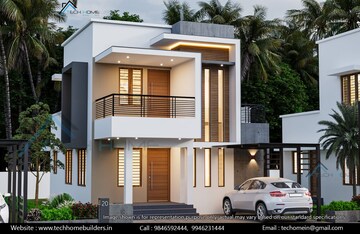 3 BHK Villa – Exterior View View at Pathiripala - for Sale