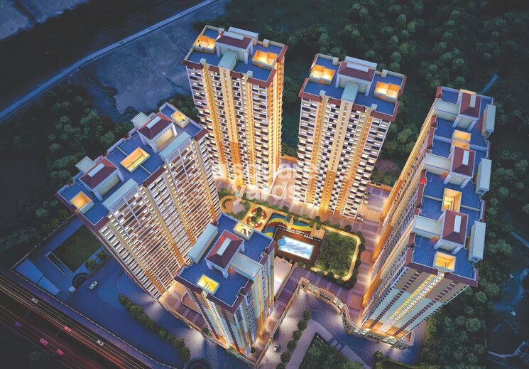 Exterior View, nyati-elysia 3 Bedroom 1799 Sq.Ft. Apartment In Kharadi Pune 7541555