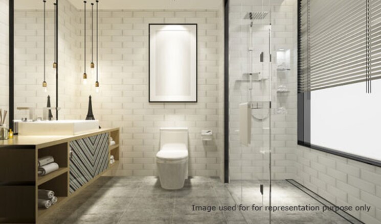 Bathroom, nyati-elysia 3 Bedroom 1799 Sq.Ft. Apartment In Kharadi Pune 7541555