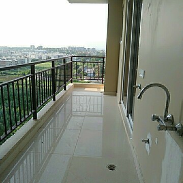 Balcony in 3 BHK Apartment at Maya Green Lotus Saksham, International Airport Road – for Sale